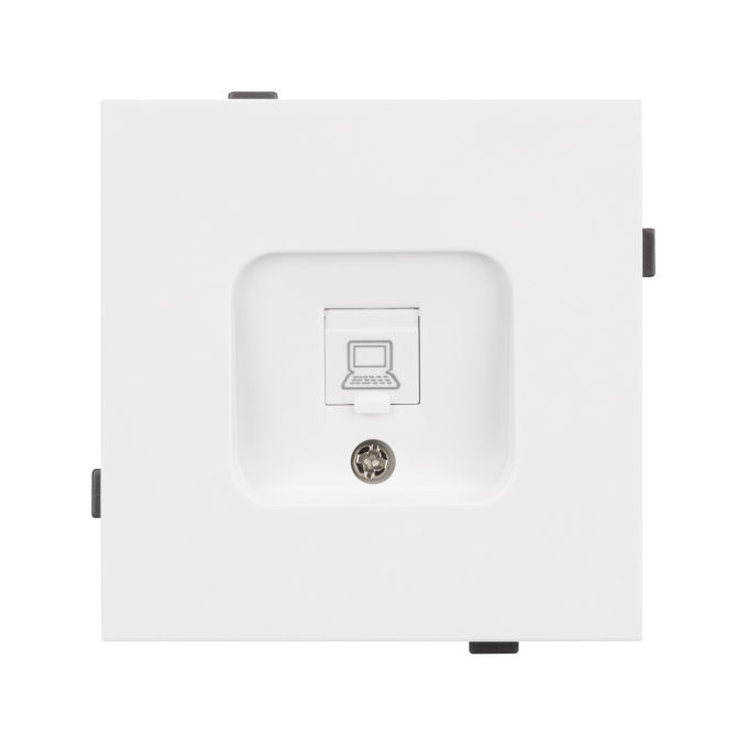 Механизм компьютерной розетки SCT-TENDO-MPC1-SFPL-WH (RJ-45, CAT6), Arlight, 054594, изображение 3 Механизм компьютерной розетки SCT-TENDO-MPC1-SFPL-WH (RJ-45, CAT6), Arlight, 054594, изображение 3