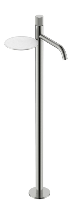 Смеситель напольный Boheme Stick 120-NB.3 никель Смеситель напольный Boheme Stick 120-NB.3 никель
