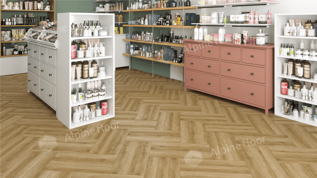 Ламинат Alpine Floor Herringbone 8 Pro Дуб Эльзас, LF102-2 Ламинат Alpine Floor Herringbone 8 Pro Дуб Эльзас, LF102-2