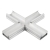 Угол STRETCH-S-50-CEIL-CENTER-X90 крестовой (GAMMA50), Arlight, 046879