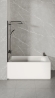 Ванна из литьевого камня Salini Cascata Kit 170x70 104813G белая глянцевая встраиваемая Ванна из литьевого камня Salini Cascata Kit 170x70 104813G белая глянцевая встраиваемая