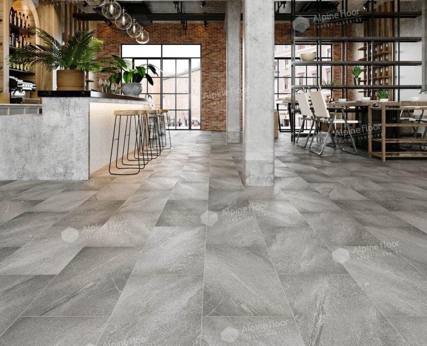 Каменный ламинат SPC Alpine Floor Stone Mineral Core Авенгтон, ЕСО 4-4 MC Каменный ламинат SPC Alpine Floor Stone Mineral Core Авенгтон, ЕСО 4-4 MC
