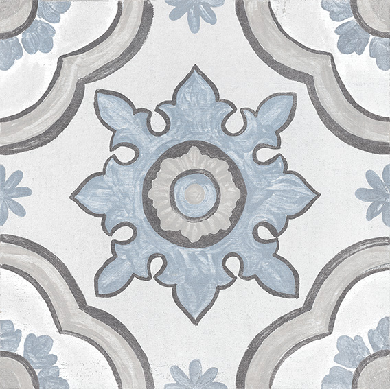 Керамогранит Cifre Adobe Basma Decor White Mate 20x20 Керамогранит Cifre Adobe Basma Decor White Mate 20x20