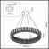 Люстра LED 80W 3700K VERSION HALL ODL24 595 ODEON LIGHT 5071/100L, схема товара Люстра LED 80W 3700K VERSION HALL ODL24 595 ODEON LIGHT 5071/100L, схема товара