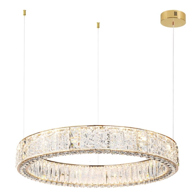 Люстра LED 80W 3700K VERSION HALL ODL24 595 ODEON LIGHT 5071/100L, фото на белом фоне Люстра LED 80W 3700K VERSION HALL ODL24 595 ODEON LIGHT 5071/100L, фото на белом фоне