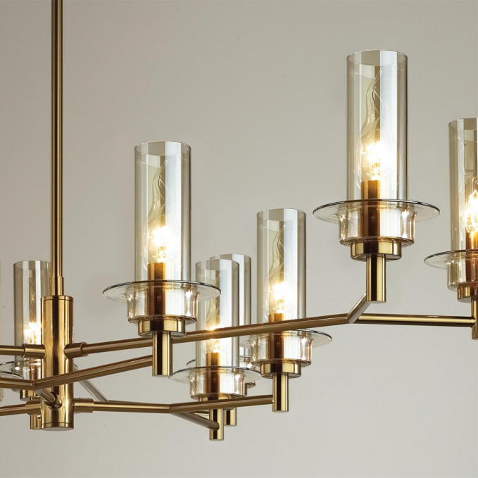 Люстра потолочная E14 12*40W 220V MADONNA CLASSI Люстра 098 LUMION 6554/12C, композиция 3
