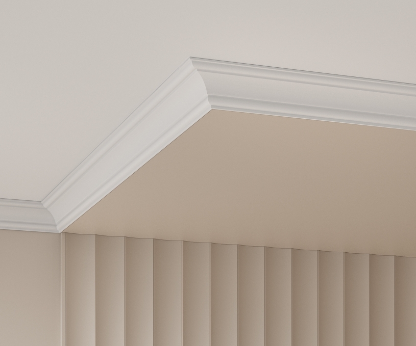Заглушка Cosca Decor ZP006 правая для рейки RX006, 12x12x2800 мм, Экополимер Заглушка Cosca Decor ZP006 правая для рейки RX006, 12x12x2800 мм, Экополимер