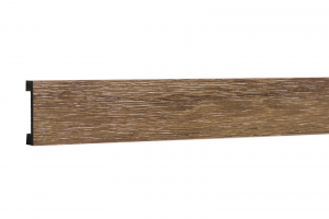 Декоративная рейка Decor-Dizayn 618-66SH, 40x15x3000 мм