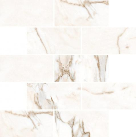 Мозаика Kerranova Marble Trend Calacatta Gold LR 30.7x30.7, K-1001/LR/m13