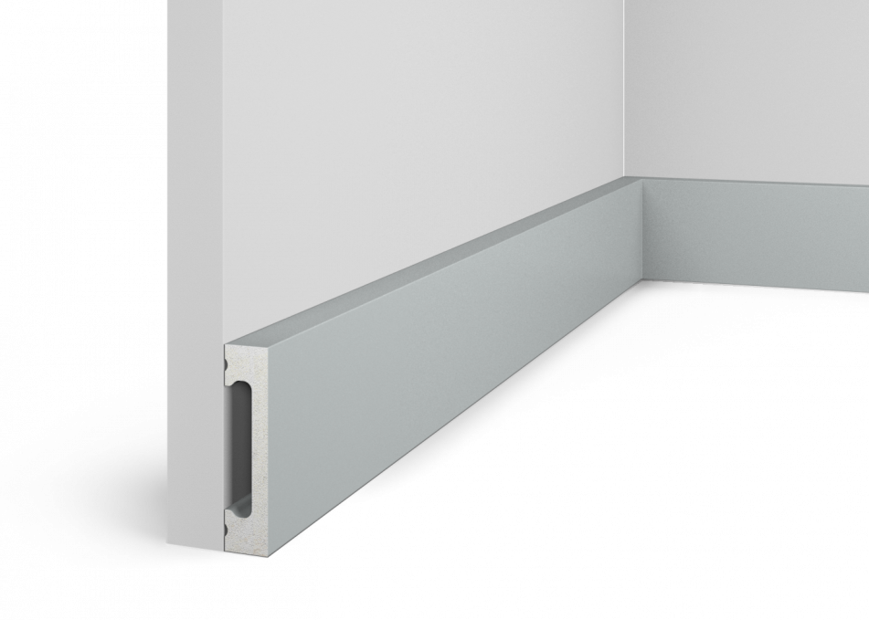 Плинтус Cosca Decor PX050-038 SoftTouch, 65x15x2000 мм Плинтус Cosca Decor PX050-038 SoftTouch, 65x15x2000 мм