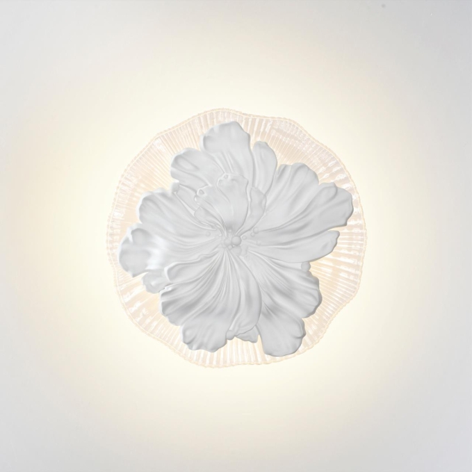 Настенный светильник IP20 LED 8W 3000K 220V FIORE HIGHTECH Настенный 431 ODEON LIGHT 6614/8WL, фото на белом фоне