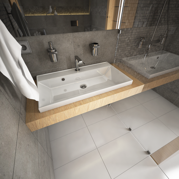 Мебельная раковина Madera Classica 4627173210201 100 см белая глянцевая
