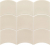 Настенная плитка Equipe Wave Old Cream 12x12, 28835