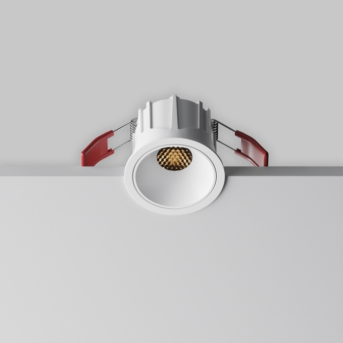 Встраиваемый светильник Альфа / Alfa LED 10 Вт 2700 К 60°, DL043-01-10W2.7K-RD-W, изображение 6 Встраиваемый светильник Альфа / Alfa LED 10 Вт 2700 К 60°, DL043-01-10W2.7K-RD-W, изображение 6