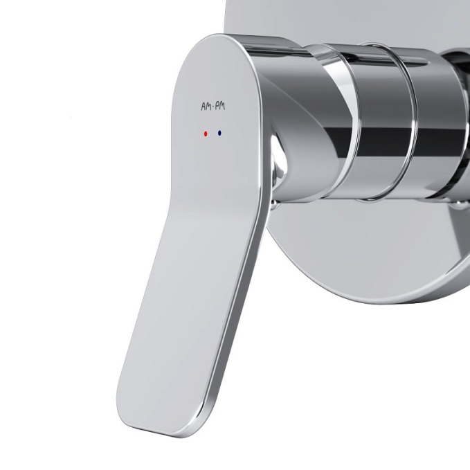 Смеситель для ванны и душа AM.PM X-Joy F85A55000 хром встраиваемый Смеситель для ванны и душа AM.PM X-Joy F85A55000 хром встраиваемый