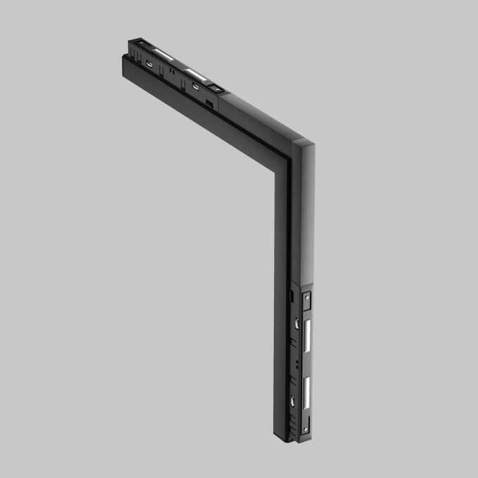 Трековый светильник Базис угловой / Basis Angle Exility 3000K 24Вт 120°, TR102-24W3K-B, изображение 3 Трековый светильник Базис угловой / Basis Angle Exility 3000K 24Вт 120°, TR102-24W3K-B, изображение 3