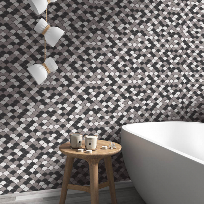 Мозаика Vidrepur Soul Black Mix 30.7x31.7 Мозаика Vidrepur Soul Black Mix 30.7x31.7