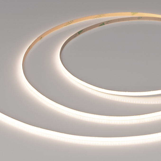 Светодиодная лента COB-X480-4mm 24V Warm3500 (4 W/m, IP20, CSP, 5m), Arlight, 044577, изображение 1 Светодиодная лента COB-X480-4mm 24V Warm3500 (4 W/m, IP20, CSP, 5m), Arlight, 044577, изображение 1