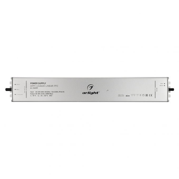Блок питания ARPV-LG48400-LINEAR-PFC (48V, 8.33A, 400W), Arlight, 036959, изображение 3 Блок питания ARPV-LG48400-LINEAR-PFC (48V, 8.33A, 400W), Arlight, 036959, изображение 3