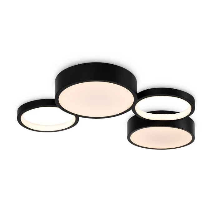 Потолочный светильник Молекула / Molecule 69 Вт LED с пультом ДУ, Freya, FR6080CL-L92B