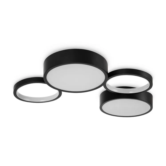 Потолочный светильник Молекула / Molecule 69 Вт LED с пультом ДУ, Freya, FR6080CL-L92B