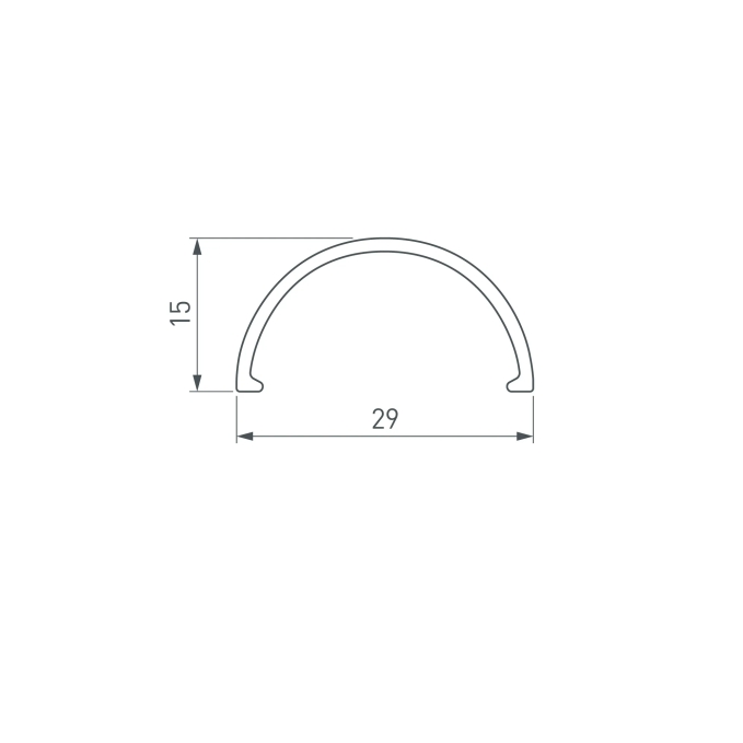 Экран матовый ROUND-D30-DUAL-2000 OPAL, Arlight, 029214, изображение 2 Экран матовый ROUND-D30-DUAL-2000 OPAL, Arlight, 029214, изображение 2