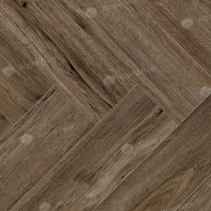 Ламинат Alpine Floor Herringbone 8 Pro Дуб Бордо, LF102-10 Ламинат Alpine Floor Herringbone 8 Pro Дуб Бордо, LF102-10