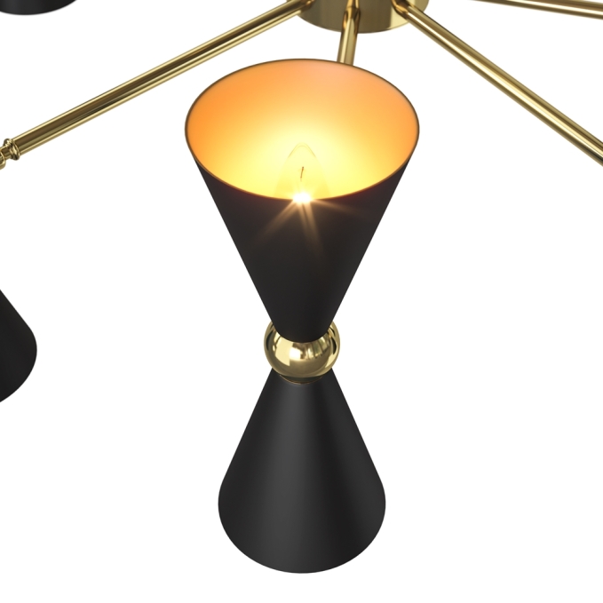 Подвесной светильник Веспер / Vesper E14х18 Maytoni, MOD108PL-18GB, изображение 2