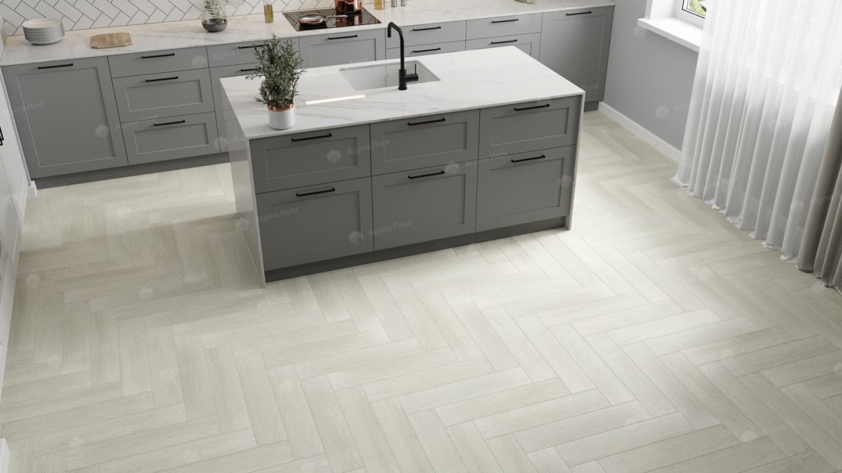 Каменный ламинат SPC Alpine Floor Parquet Light Зимний Лес, ЕСО 13-6 MC Каменный ламинат SPC Alpine Floor Parquet Light Зимний Лес, ЕСО 13-6 MC