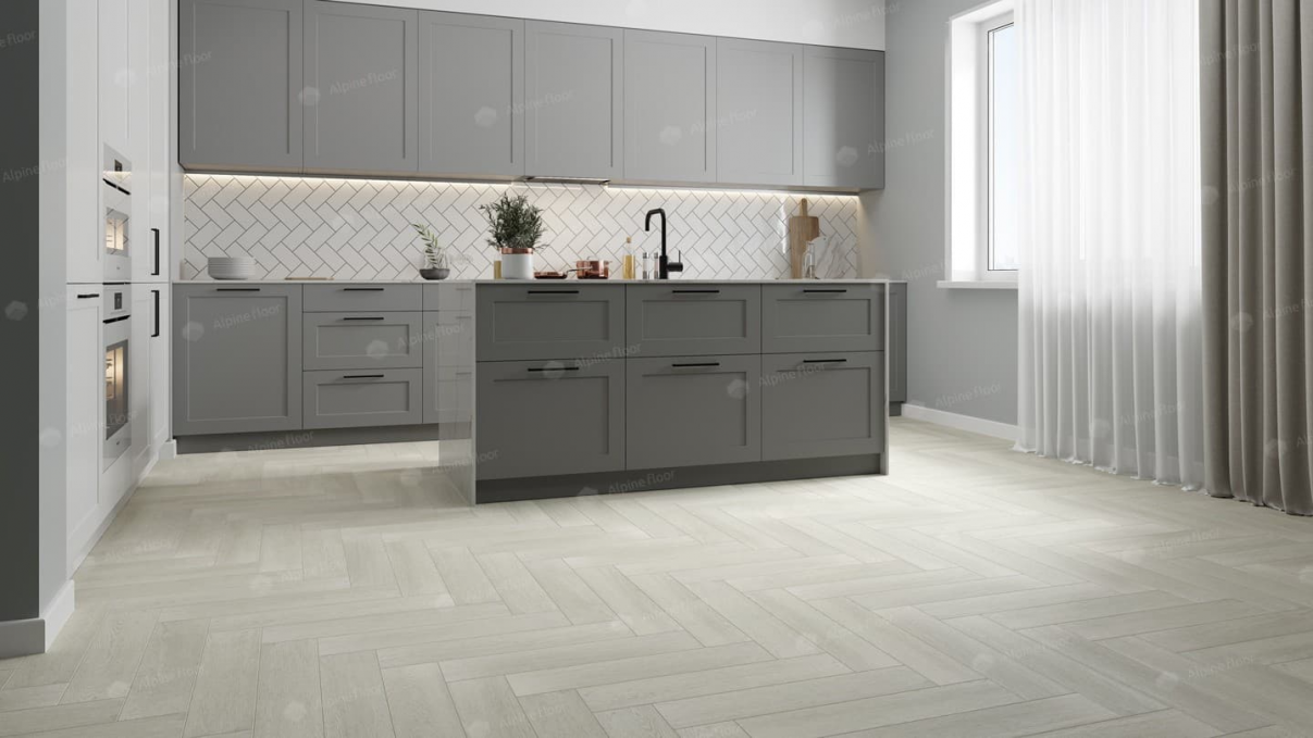 Каменный ламинат SPC Alpine Floor Parquet Light Зимний Лес, ЕСО 13-6 MC Каменный ламинат SPC Alpine Floor Parquet Light Зимний Лес, ЕСО 13-6 MC