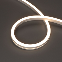 Светодиодная лента герметичная MOONLIGHT-SIDE-A140-12x17mm 24V Warm3000 (9.6 W/m, IP67, 5m, wire x2), Arlight, 042784