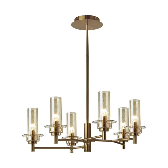 Люстра потолочная E14 6*40W 220V MADONNA CLASSI Люстра 097 LUMION 6554/6C, дополнительный ракурс