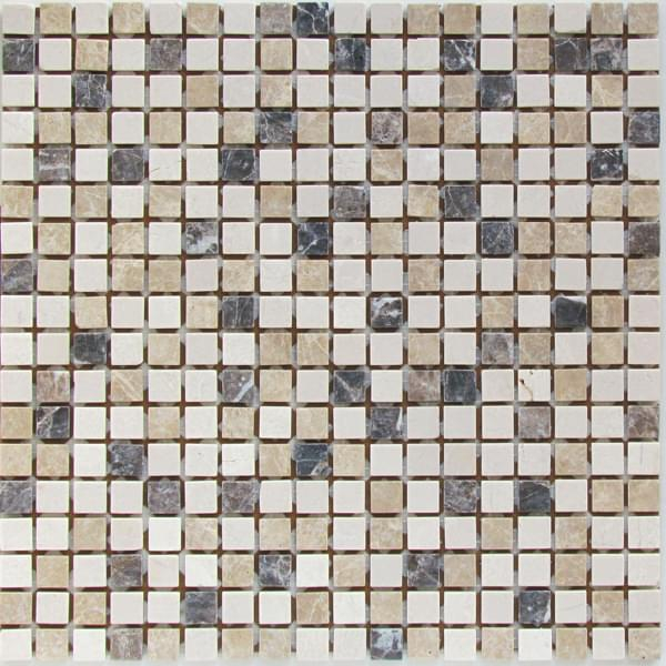 Мозаика Bonaparte Mosaics Turin-15 Slim Matt 30.5x30.5 (15*15*4)