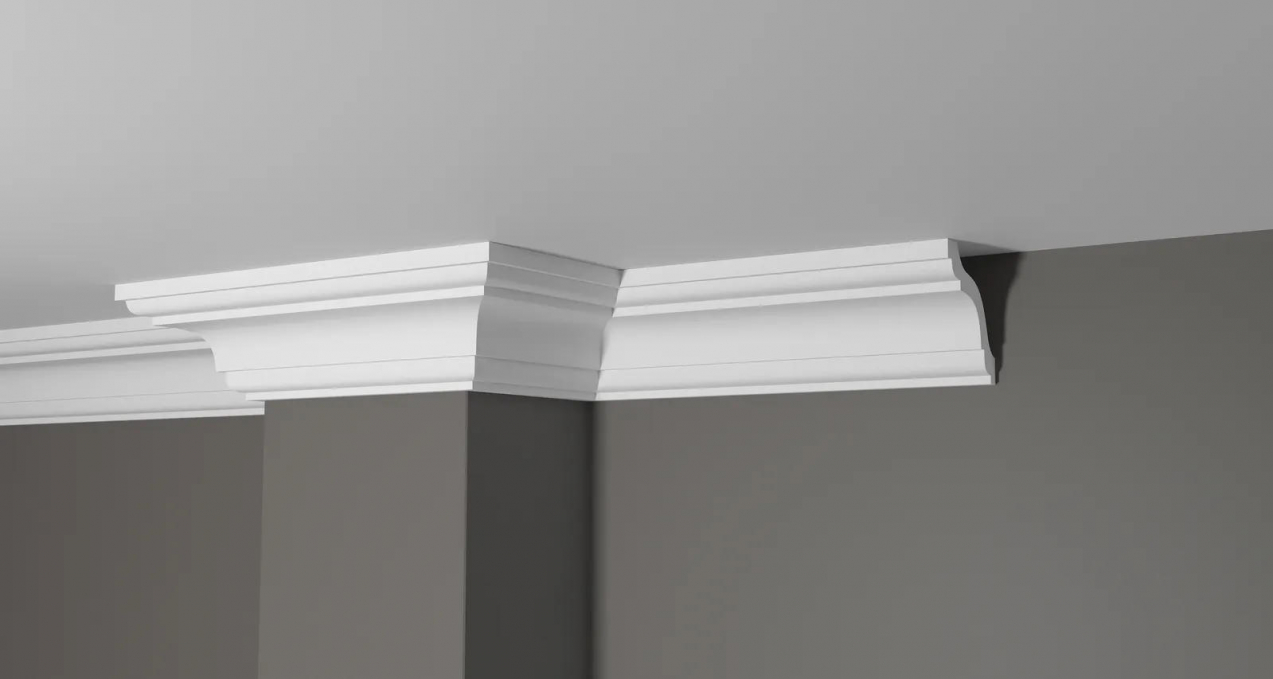 Карниз Decor-Dizayn DD44, 76x73x2000 мм