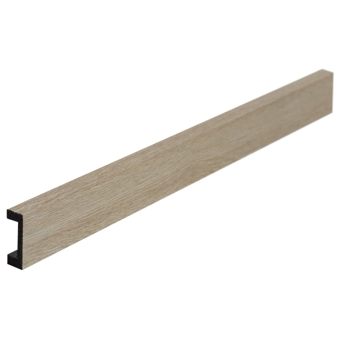 Декоративная рейка Decor-Dizayn 618-65SH, 40x15x3000 мм Декоративная рейка Decor-Dizayn 618-65SH, 40x15x3000 мм