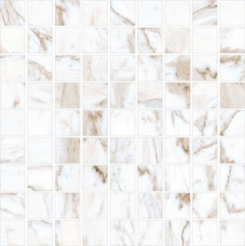 Мозаика Kerranova Marble Trend Calacatta Gold 30x30, K-1001/MR/m01
