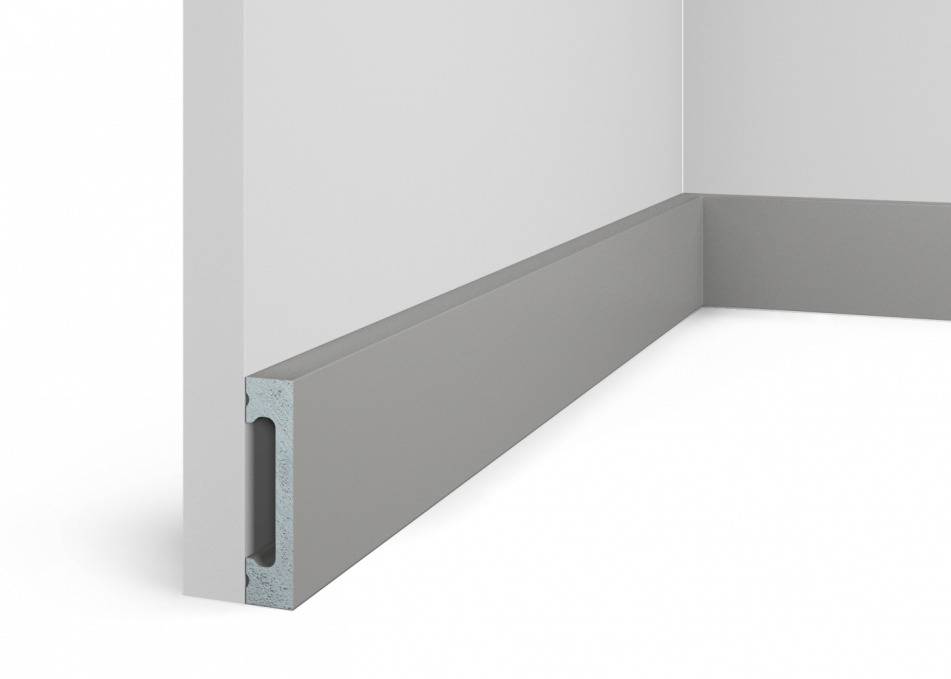 Плинтус Cosca Decor PX050-039 SoftTouch, 65x15x2000 мм Плинтус Cosca Decor PX050-039 SoftTouch, 65x15x2000 мм