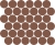 Мозаика Italon Surface Red Mos.Lounge 26.2x30.2, 600110001168
