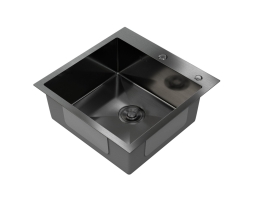 Мойка из нержавеющей стали Santegro 50 см STR5040BL графит Мойка из нержавеющей стали Santegro 50 см STR5040BL графит