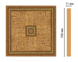 Вставка цветная Decomaster 156-2-4, 100x100x11 мм