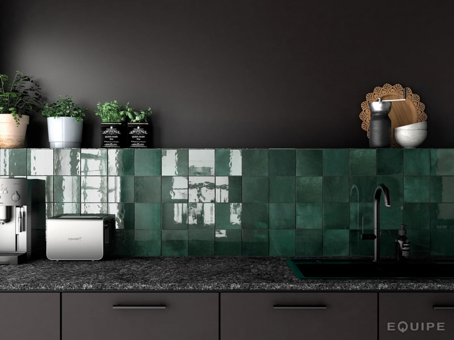 Настенная плитка Equipe Artisan Moss Green 13.2x13.2, 24461 Настенная плитка Equipe Artisan Moss Green 13.2x13.2, 24461