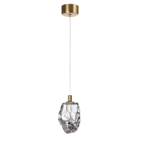 Подвесной светильник прозрачное IP20 LED 4W 300Лм 3000K 200° 220V GEMME L-VISION ODL25 245 ODEON LIGHT 7114/4LC
