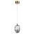 Подвесной светильник прозрачное IP20 LED 4W 300Лм 3000K 200° 220V GEMME L-VISION ODL25 245 ODEON LIGHT 7114/4LC