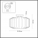 Светильник потолочный E27 1*60W BINGA PENDANT ODL21 409 ODEON LIGHT 4747/1C, схема товара