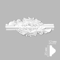 Вставка декоративная Decomaster 97012-7, 200x85x12 мм