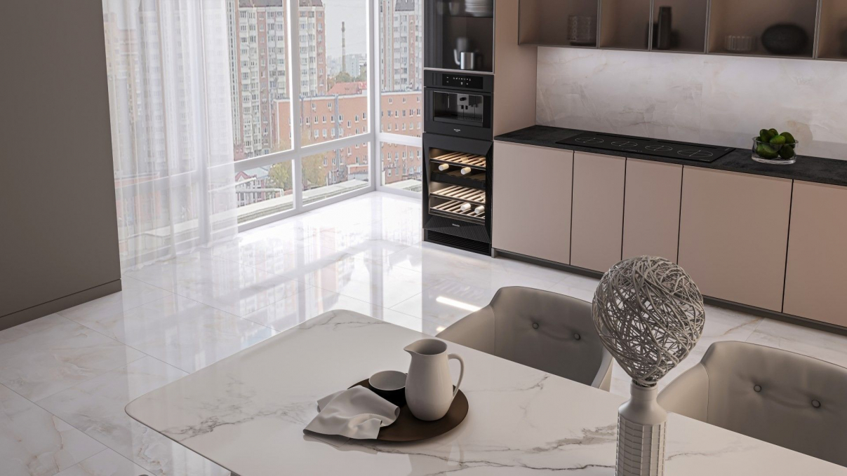 Керамогранит Neodom Onyx Jennifer Grey Polished 60x120, N20522 Керамогранит Neodom Onyx Jennifer Grey Polished 60x120, N20522