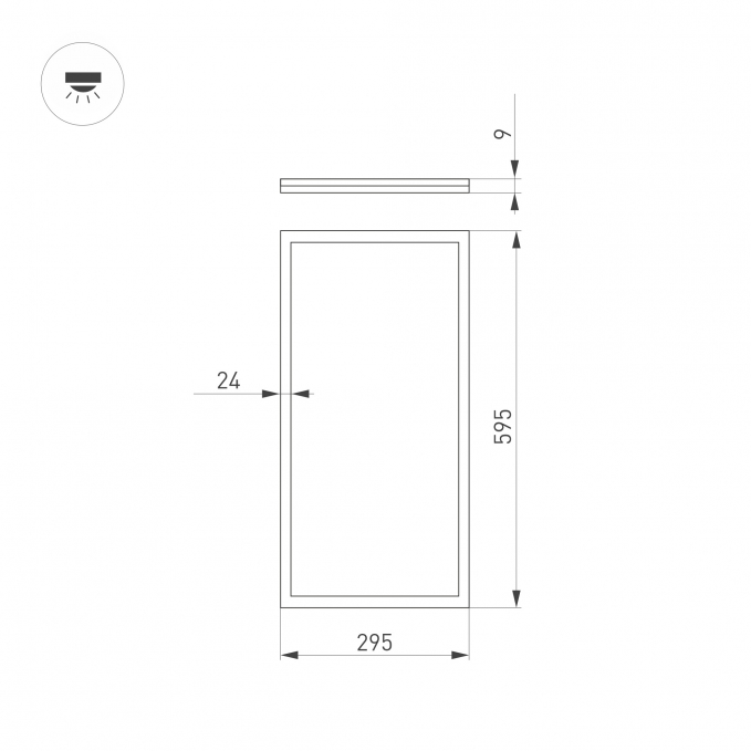Светильник DL-INTENSO-S300x600-28W Day4000 (WH, 120 deg, CRI90, 230V), Arlight, 043553 Светильник DL-INTENSO-S300x600-28W Day4000 (WH, 120 deg, CRI90, 230V), Arlight, 043553