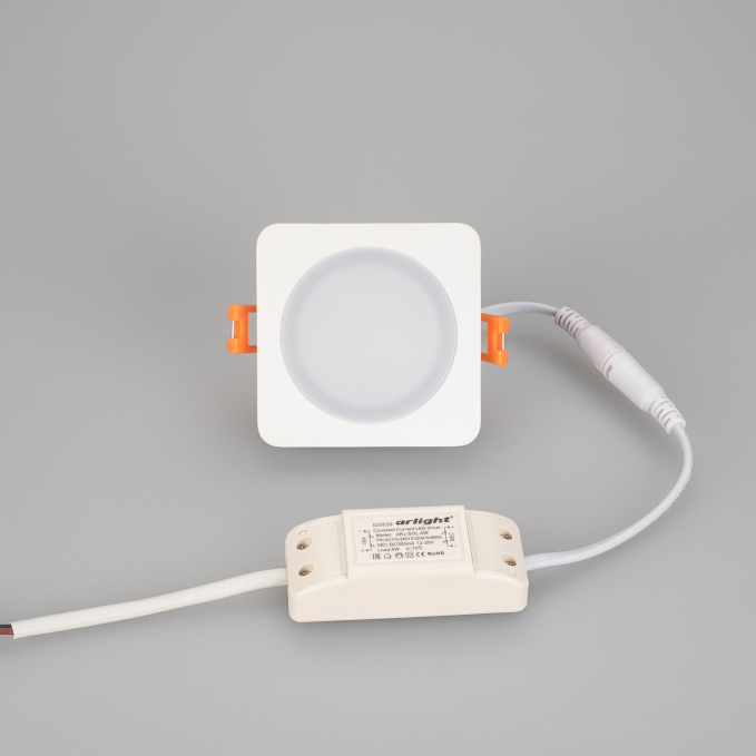 Светодиодная панель LTD-80x80SOL-5W Day White 4000K, Arlight, 017633, изображение 6 Светодиодная панель LTD-80x80SOL-5W Day White 4000K, Arlight, 017633, изображение 6