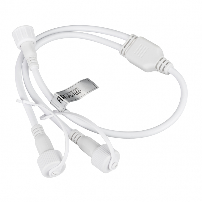 Коннектор питания ARD-CLASSIC-SYNC-RGB White (230V, 2 ports), Arlight, 031803, изображение 1