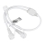 Коннектор питания ARD-CLASSIC-SYNC-RGB White (230V, 2 ports), Arlight, 031803